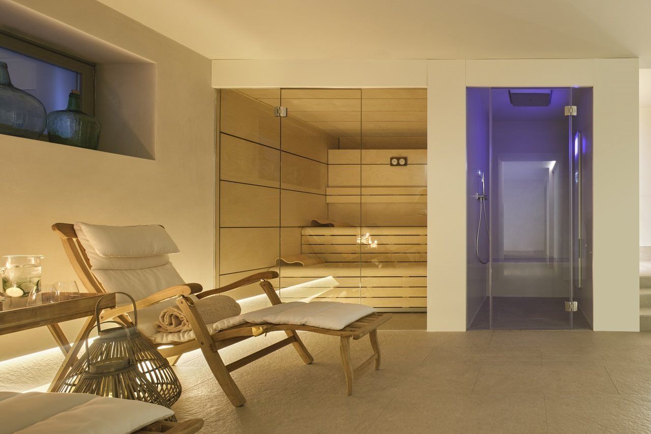 Hotel Antigua Palma - Casa Noble Zewnętrze zdjęcie A modern steam room